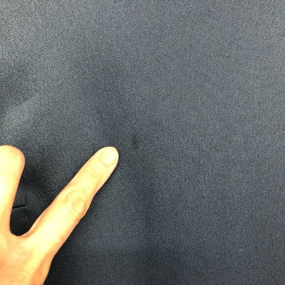 Club Monaco Navy Blue Jourdan satin Mockneck sleeveless Dress size 0 - Picture 14 of 16